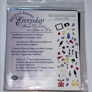 Creative Memories Everyday Die Cut Shapes - Multicolor